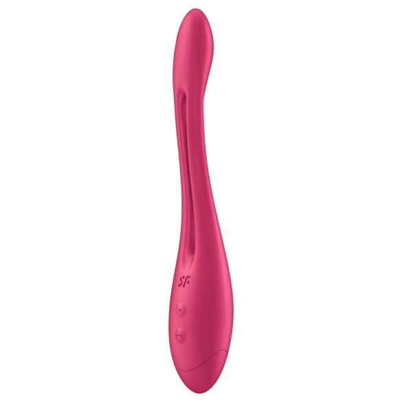 Satisfyer Elastic Game - vibrador para pareja flexible - silicona rosa
