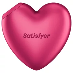   Satisfyer Cutie Heart - estimulador de clítoris por ondas de aire (rosa)