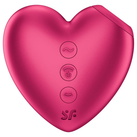 Satisfyer Cutie Heart - succionador de clítoris ondas de aire - rosa