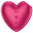 Satisfyer Cutie Heart - succionador de clítoris ondas de aire - rosa