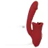 EIS Passion Lips - Vibrador punto G con función de lengua - silicona roja