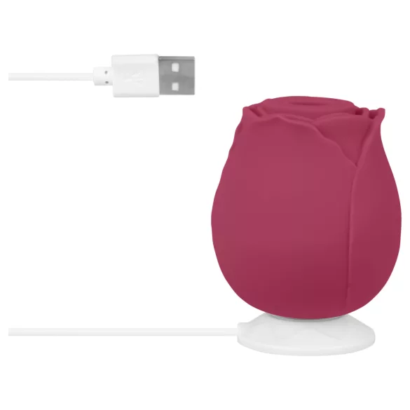 EIS Blush&Bloom - vibrador succionador y vibrador (rojo)