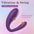 Mrow - vibrador dual recargable, resistente al agua (lila)