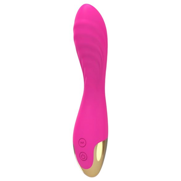 Mrow - recargable, impermeable vibrador punto G (rosado)