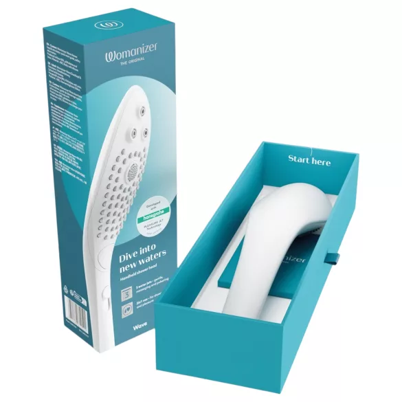 Womanizer Wave - cabezal de ducha masajeador (blanco)