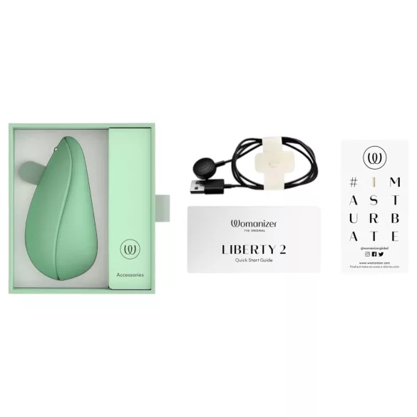 Womanizer Liberty 2 - succionador de clítoris recargable con ondas de aire