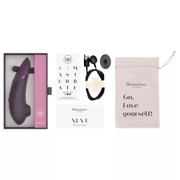 Womanizer Next - succionador de clítoris recargable con ondas de aire - lila