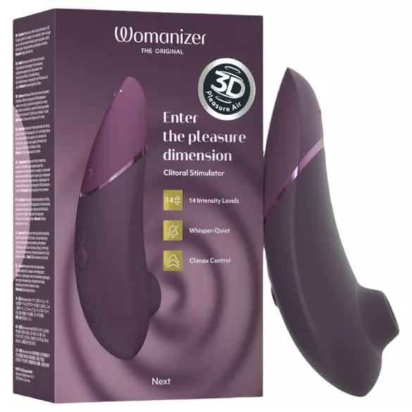 Womanizer Next - succionador de clítoris recargable con ondas de aire - lila