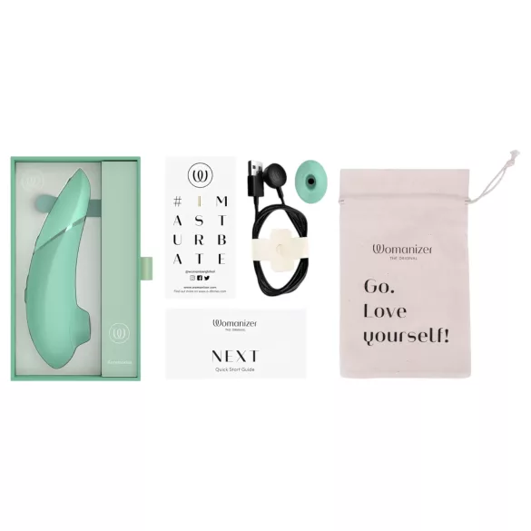Womanizer Next - estimulador de clítoris por ondas de aire recargable (salvia)