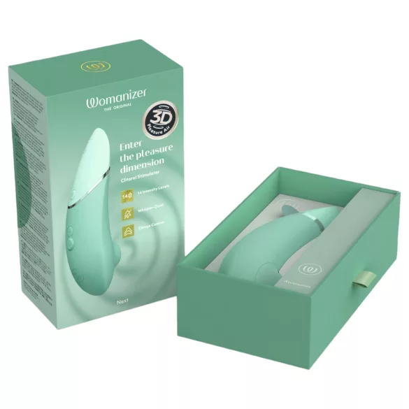 Womanizer Next - estimulador de clítoris por ondas de aire recargable (salvia)