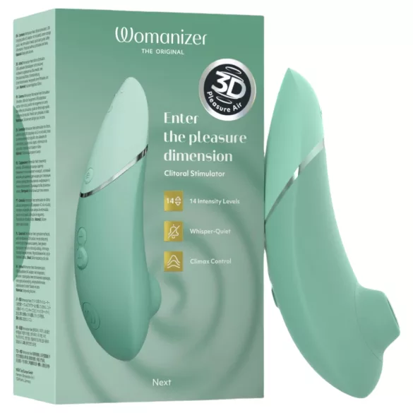 Womanizer Next - estimulador de clítoris por ondas de aire recargable (salvia)
