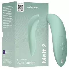   We-Vibe Melt 2 - Estimulador de clítoris por ondas de aire controlado por app (turquesa)