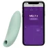 We-Vibe Melt 2 - Estimulador de clítoris por ondas de aire controlado por app (turquesa)