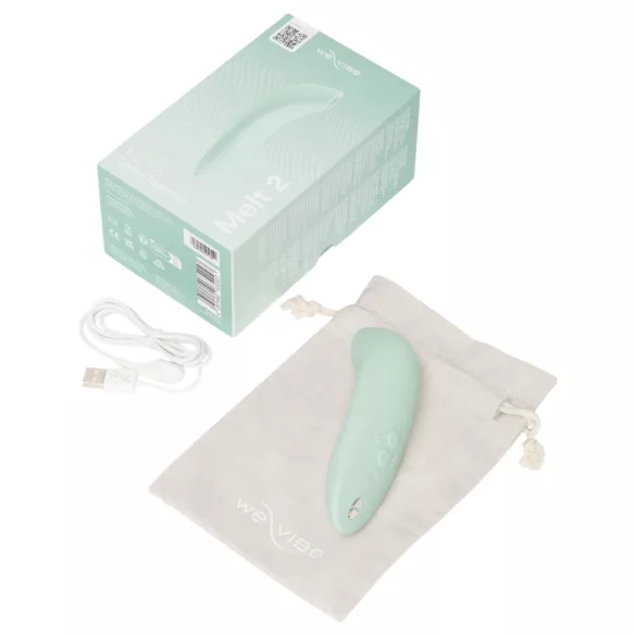 We-Vibe Melt 2 - Estimulador de clítoris por ondas de aire controlado por app (turquesa)