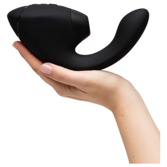 Womanizer Next Duo - Vibrador doble función punto G y succión clítoris - negro