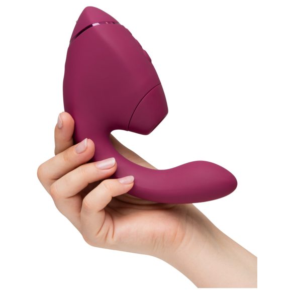 Womanizer Next Duo - Vibrador 2 en 1 punto G y clítoris - silicona rosa