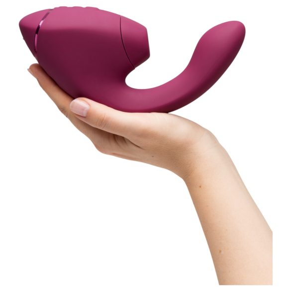 Womanizer Next Duo - Vibrador 2 en 1 punto G y clítoris - silicona rosa