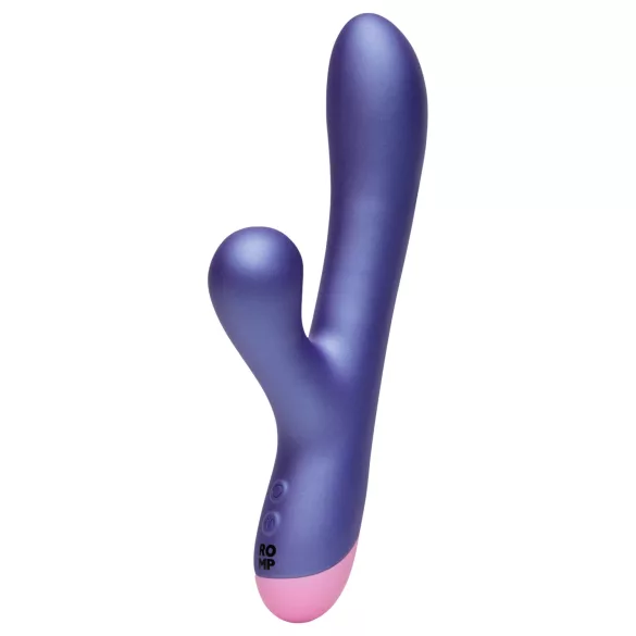 ROMP Pulse - Vibrador punto G con succión clitorial - silicona lila
