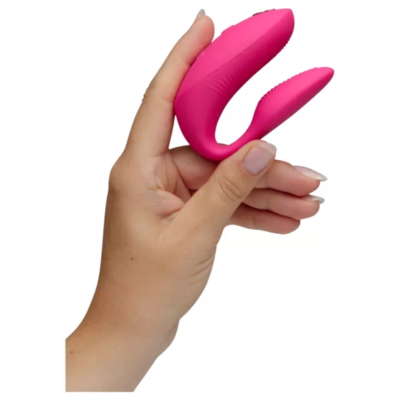 We-Vibe Chorus Pro - vibrador para parejas - control remoto - silicona rosa