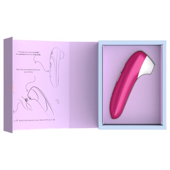 Womanizer Pro - succionador de clítoris con ondas de aire - rosa