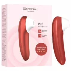   Womanizer Pro - estimulador de clítoris por ondas de aire (rojo)