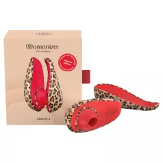   Womanizer Liberty 2 - estimulador de clítoris por ondas de aire (leopardo)