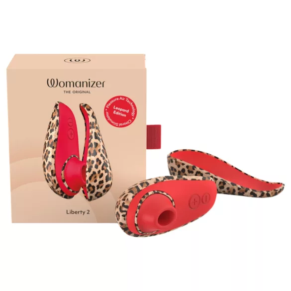 Womanizer Liberty 2 - estimulador de clítoris por ondas de aire (leopardo)