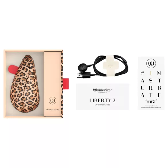 Womanizer Liberty 2 - estimulador de clítoris por ondas de aire (leopardo)