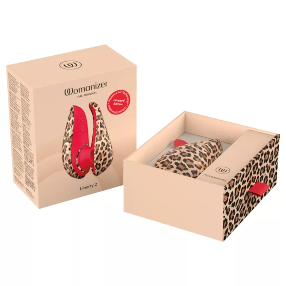 Womanizer Liberty 2 - estimulador de clítoris por ondas de aire (leopardo)