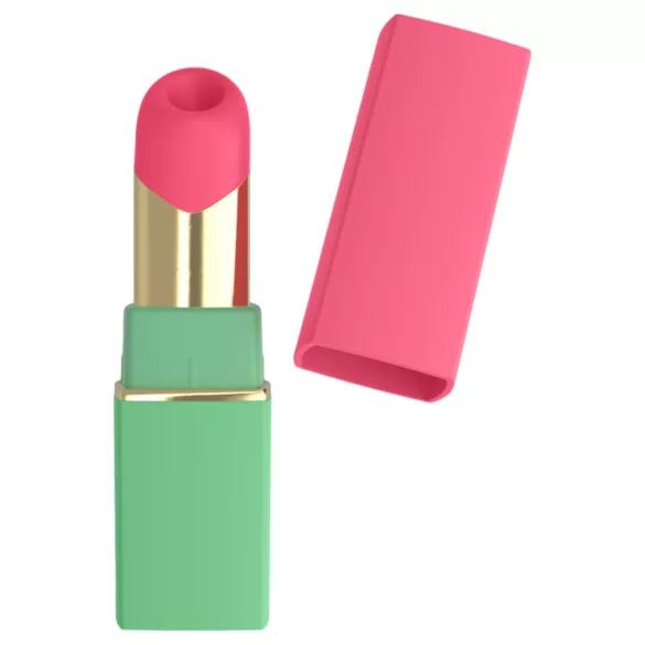 Womanizer Beauty - estimulador de clítoris por ondas de aire con forma de pintalabios (verde)