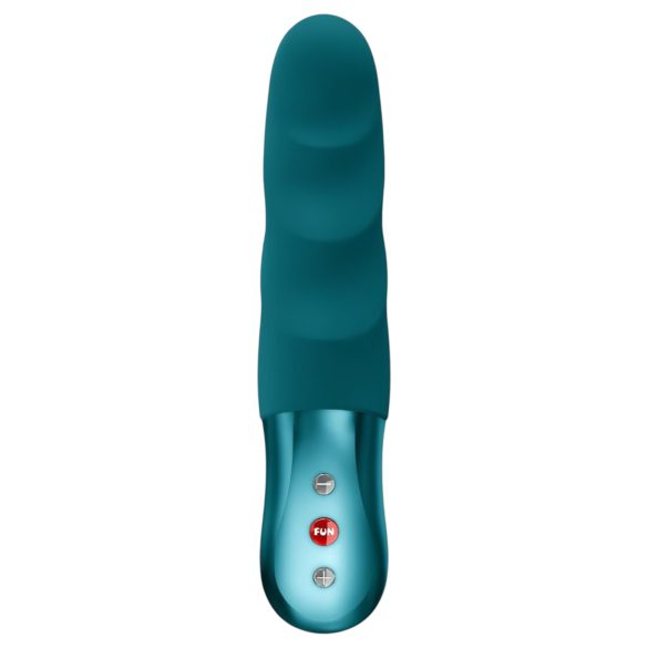 Fun Factory Stronic Petite - vibrador estriado (verde)