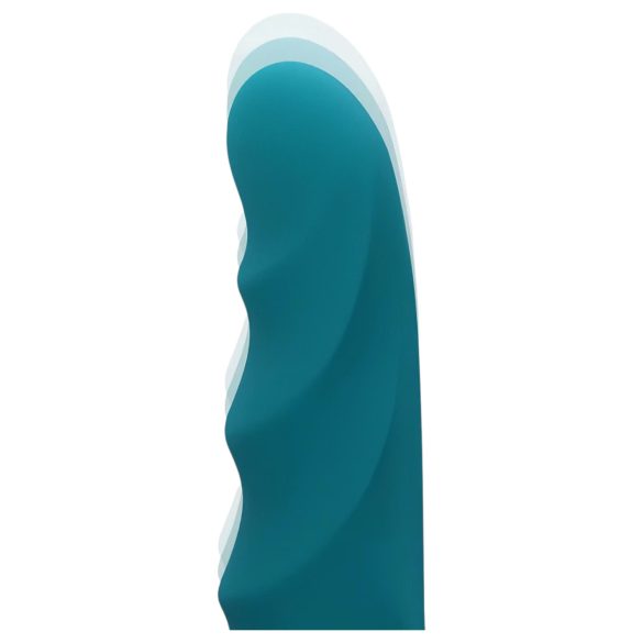 Fun Factory Stronic Petite - vibrador estriado (verde)