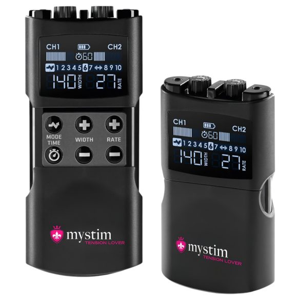 mystim Tension Lover 2 - Set de Electroestimulación Digital (negro)