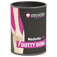   MasturbaTIN Dotty Dora de Mystim - masturbador con puntos (blanco)