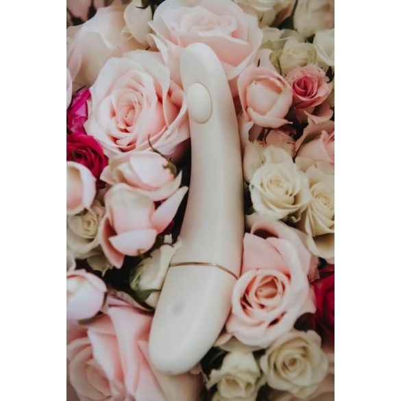 OhMyG - recargable vibrador pulsante punto G (blanco)