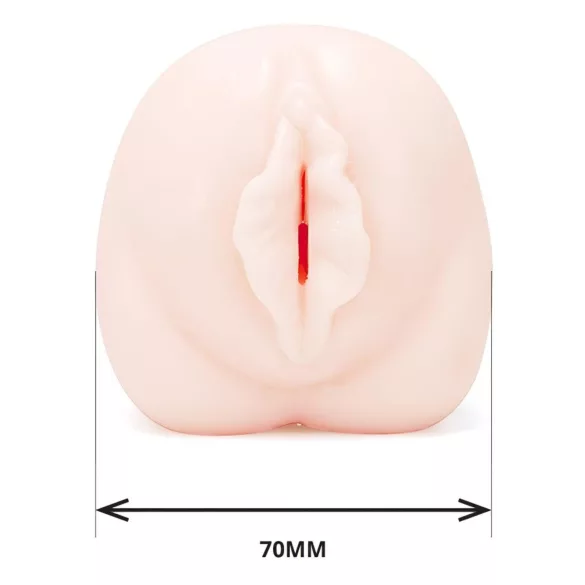 TAMASHII Orgasmo Continuo - masturbador tipo vagina de anime (color natural)