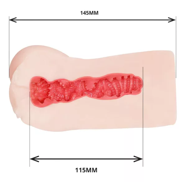 TAMASHII Squeezing Ranch - masturbador artificial de anime (color natural)