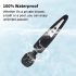 Mrow - vibrador recargable, impermeable (negro)