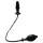 Seven Creations Fanny Hill's - plug anal hinchable vibrador (negro)
