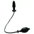 Seven Creations Fanny Hill's - plug anal hinchable vibrador (negro)