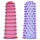 All time Favorites - set de fundas para dedos - silicona - rosa y lila