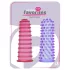 All time Favorites - set de fundas para dedos - silicona - rosa y lila
