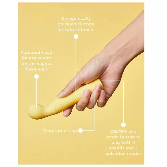 Smile Makers - El entrenador de tenis vibrador (amarillo)