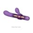 Magic Stick - vibrador con cabezales intercambiables (lila)