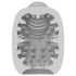 Huevitos Traviesos VIBEGGS - masturbador vibrador (blanco)