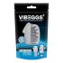 VIBEGGS Candy Curves - huevo vibrador masturbador (blanco)