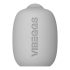 VIBEGGS Candy Curves - huevo vibrador masturbador (blanco)