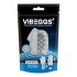 VIBEGGS Blow Misty - huevo vibrador masturbador (blanco)