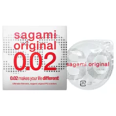   Sagami Original 0,02 - preservativo - ultra fino - 55mm - 1 unidad