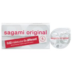 Sagami Original 0.02 - preservativos - 55mm (6 ud)